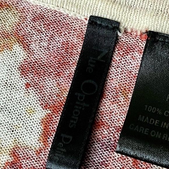 Nue Options Petite Floral Womens fairy garden Cotton PM 70s Vtg y2k coquette - Picture 8 of 9